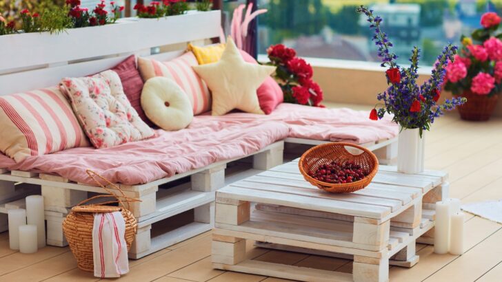 Jednoduché DIY projekty z dřevěných palet